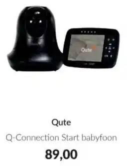 Babypark Qute Q-Connection Start babyfoon aanbieding