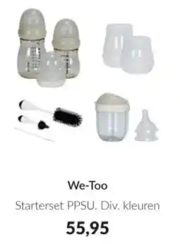 Babypark We Too Starterset PPSU aanbieding