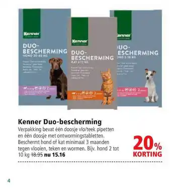 Welkoop Kenner Duo-Bescherming 10kg aanbieding