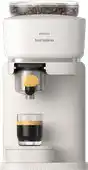 MediaMarkt PHILIPS BAR300/03 Baristina Semi-automatische espressomachine Wit/geel aanbieding