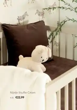 Babypark Nijntje Snuffie Cream aanbieding