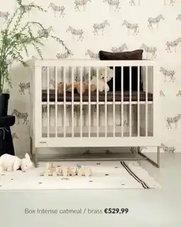 Babypark Box Intense oatmeal, brass aanbieding