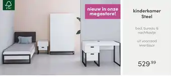 Baby & Tiener kinderkamer Steel aanbieding