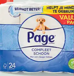 Sligro Page Toiletpapier Original Schoon aanbieding