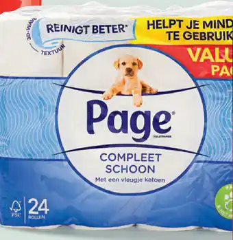 Sligro Page Toiletpapier Original Schoon aanbieding
