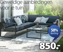 Jysk Vonge loungeset aanbieding