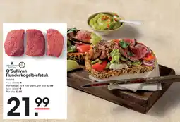 Sligro O'Sullivan Runderkogelbiefstuk aanbieding