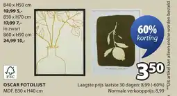 Jysk Oscar fotolijst aanbieding