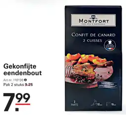 Sligro Gekonfijte eendenbout aanbieding