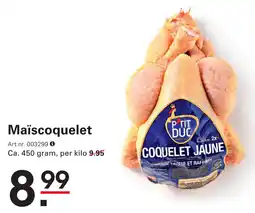 Sligro Maïscoquelet aanbieding