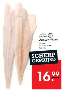 Sligro Smitvis Zeewolffilet aanbieding