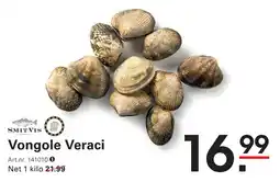 Sligro Smitvis Vongole Veraci aanbieding