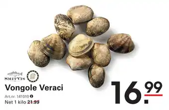 Sligro Smitvis Vongole Veraci aanbieding