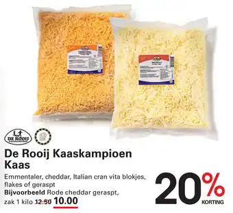 Sligro De Rooij Kaaskampioen Kaas aanbieding