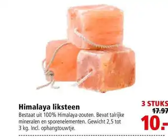 Welkoop Himalaya Liksteen 3kg aanbieding