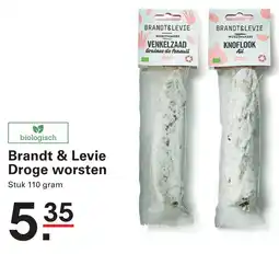 Sligro Brandt & Levie Droge worsten aanbieding