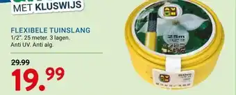 Kluswijs FLEXIBELE TUINSLANG aanbieding