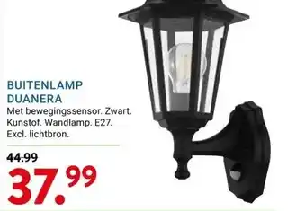 Kluswijs BUITENLAMP DUANERA aanbieding