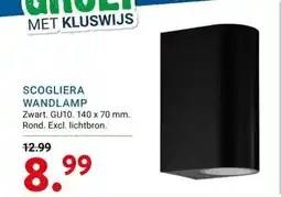 Kluswijs SCOGLIERA WANDLAMP aanbieding