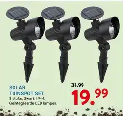 Kluswijs SOLAR TUINSPOT SET aanbieding
