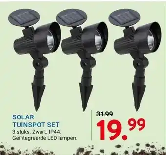 Kluswijs SOLAR TUINSPOT SET aanbieding