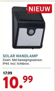 Kluswijs SOLAR WANDLAMP aanbieding