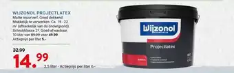 Kluswijs WIJZONOL PROJECTLATEX aanbieding