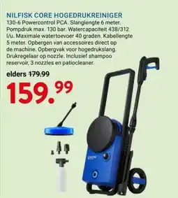 Kluswijs NILFISK CORE HOGEDRUKREINIGER aanbieding