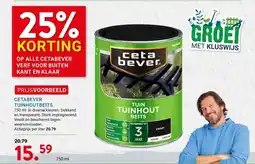 Kluswijs CETABEVER TUINHOUTBEITS aanbieding