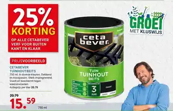 Kluswijs CETABEVER TUINHOUTBEITS aanbieding