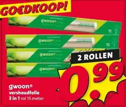 Nettorama gwoonº vershoudfolie aanbieding