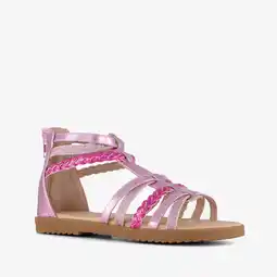 Scapino Blue Box meisjes sandalen met glitters roze aanbieding