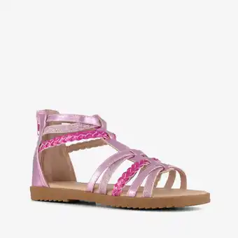 Scapino Blue Box meisjes sandalen met glitters roze aanbieding