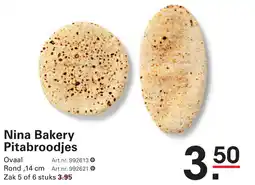 Sligro Nina Bakery Pitabroodjes aanbieding