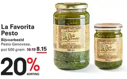 Sligro La Favorita Pesto aanbieding