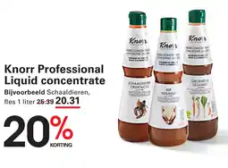 Sligro Knorr Professional Liquid concentrate aanbieding