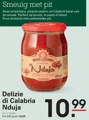Sligro Delizie di Calabria Nduja aanbieding