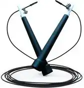 Bol.com Springtouw Speedrope voor Volwassenen - Sport en Fitness Speed Rope - Touwtje Springen - Zwart aanbieding