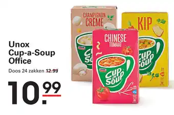 Sligro Unox Cup a Soup aanbieding