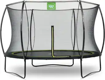 Welkoop EXIT Silhouette - Trampoline - 305cm - Zwart - Rond aanbieding