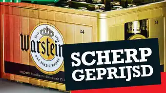 Sligro Warsteiner Pilsener aanbieding