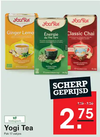 Sligro Yogi Tea aanbieding