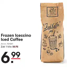 Sligro Frozen Iceccino Iced Coffee aanbieding