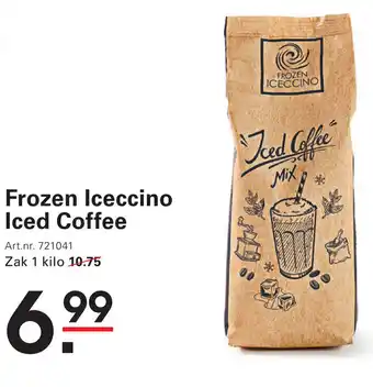 Sligro Frozen Iceccino Iced Coffee aanbieding