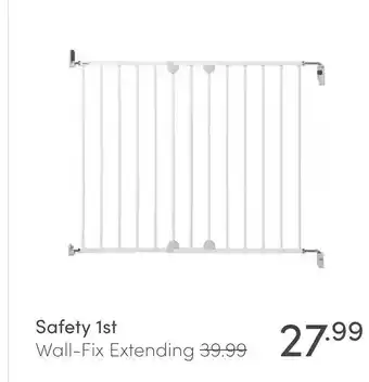 Baby & Tiener Safety 1st Wall-Fix Extending aanbieding