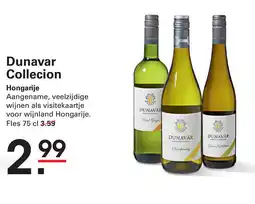 Sligro Dunavar Collecion aanbieding
