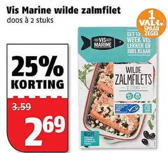 Poiesz Vis Marine wilde zalmfilet aanbieding