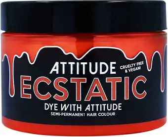 Bol.com Attitude Hair Dye - Ecstatic Semi permanente haarverf - Oranje aanbieding
