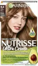 Bol.com Garnier Nutrisse Ultra Crème Donker Goudblond 6.3 - Permanente Haarkleuring aanbieding