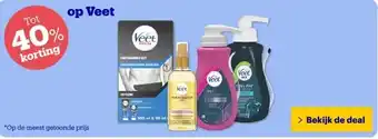 Bol.com Tot 40% korting op Veet aanbieding